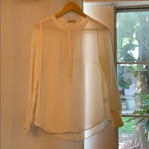 J. Crew cream blouse